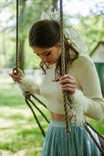 Load image into Gallery viewer, Top Frills Mock Neck