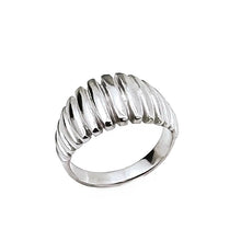 Load image into Gallery viewer, Textured Statement Ring - Silver
