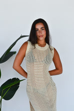 Load image into Gallery viewer, Sandy Moment Crochet Midi Dress Coverup
