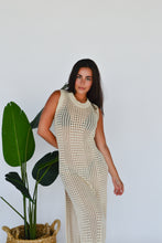 Load image into Gallery viewer, Sandy Moment Crochet Midi Dress Coverup
