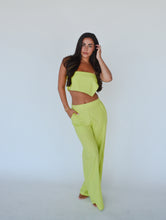 Load image into Gallery viewer, Mix It Up Trouser Set in Green
