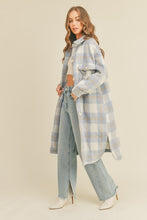 Load image into Gallery viewer, Plaid Midi Shacket
