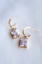 Load image into Gallery viewer, Night Out Baguette Earrings
