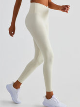 Load image into Gallery viewer, Cross Over High Waist Leggings in Ivory
